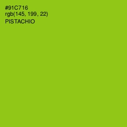 #91C716 - Pistachio Color Image