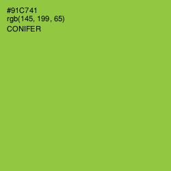 #91C741 - Conifer Color Image