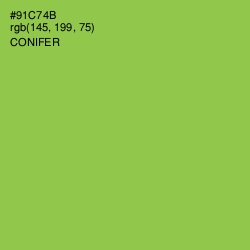 #91C74B - Conifer Color Image