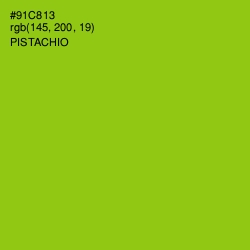 #91C813 - Pistachio Color Image