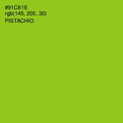#91C81E - Pistachio Color Image