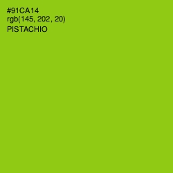 #91CA14 - Pistachio Color Image