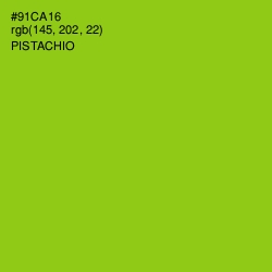 #91CA16 - Pistachio Color Image