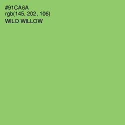 #91CA6A - Wild Willow Color Image