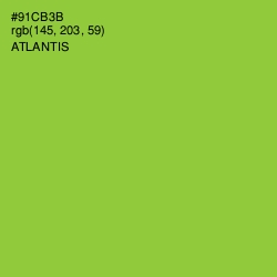 #91CB3B - Atlantis Color Image