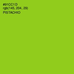 #91CC1D - Pistachio Color Image