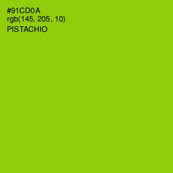 #91CD0A - Pistachio Color Image