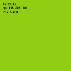 #91CD12 - Pistachio Color Image