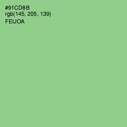 #91CD8B - Feijoa Color Image