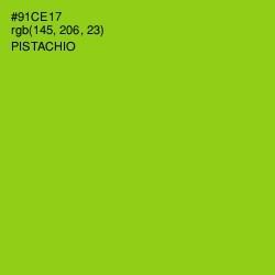 #91CE17 - Pistachio Color Image