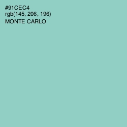 #91CEC4 - Monte Carlo Color Image