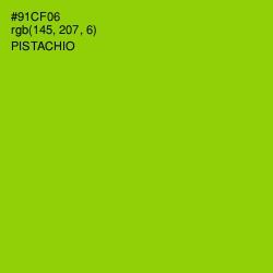 #91CF06 - Pistachio Color Image
