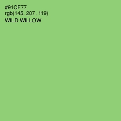 #91CF77 - Wild Willow Color Image