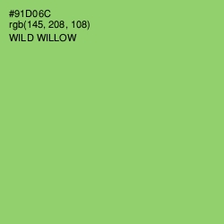 #91D06C - Wild Willow Color Image