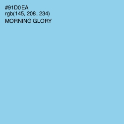 #91D0EA - Morning Glory Color Image