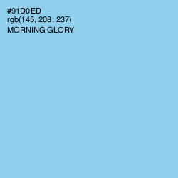 #91D0ED - Morning Glory Color Image