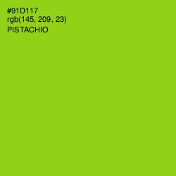 #91D117 - Pistachio Color Image