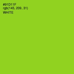 #91D11F - Pistachio Color Image