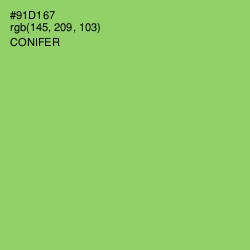 #91D167 - Conifer Color Image