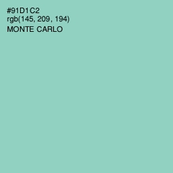 #91D1C2 - Monte Carlo Color Image