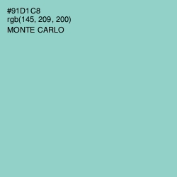 #91D1C8 - Monte Carlo Color Image