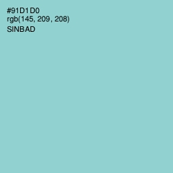 #91D1D0 - Sinbad Color Image