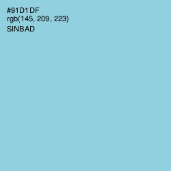 #91D1DF - Sinbad Color Image