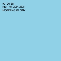 #91D1E8 - Morning Glory Color Image