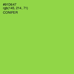 #91D647 - Conifer Color Image