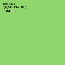 #91D66C - Conifer Color Image