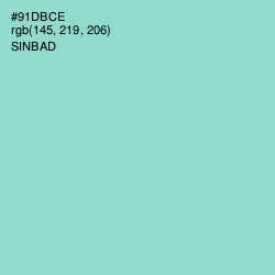 #91DBCE - Sinbad Color Image