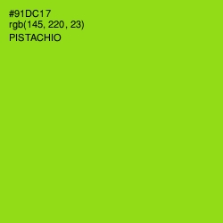 #91DC17 - Pistachio Color Image