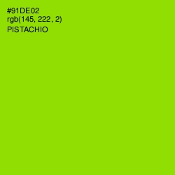 #91DE02 - Pistachio Color Image