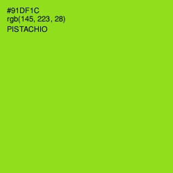 #91DF1C - Pistachio Color Image