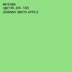 #91E084 - Granny Smith Apple Color Image