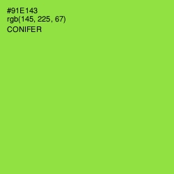 #91E143 - Conifer Color Image