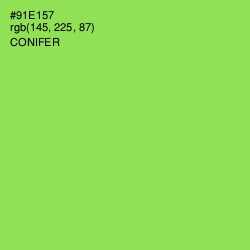#91E157 - Conifer Color Image