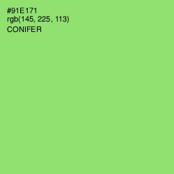 #91E171 - Conifer Color Image