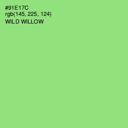 #91E17C - Wild Willow Color Image