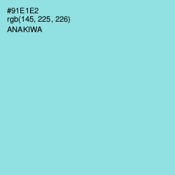 #91E1E2 - Anakiwa Color Image