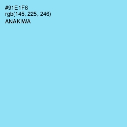 #91E1F6 - Anakiwa Color Image