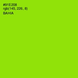 #91E208 - Bahia Color Image