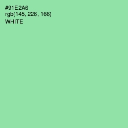 #91E2A6 - Algae Green Color Image