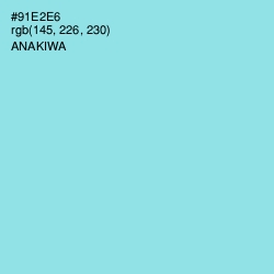 #91E2E6 - Anakiwa Color Image