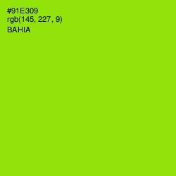 #91E309 - Bahia Color Image