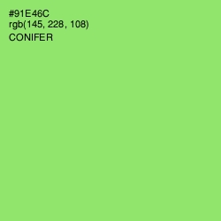 #91E46C - Conifer Color Image