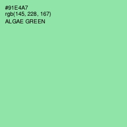 #91E4A7 - Algae Green Color Image