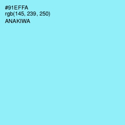 #91EFFA - Anakiwa Color Image