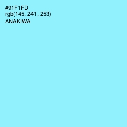 #91F1FD - Anakiwa Color Image