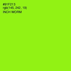 #91F213 - Inch Worm Color Image